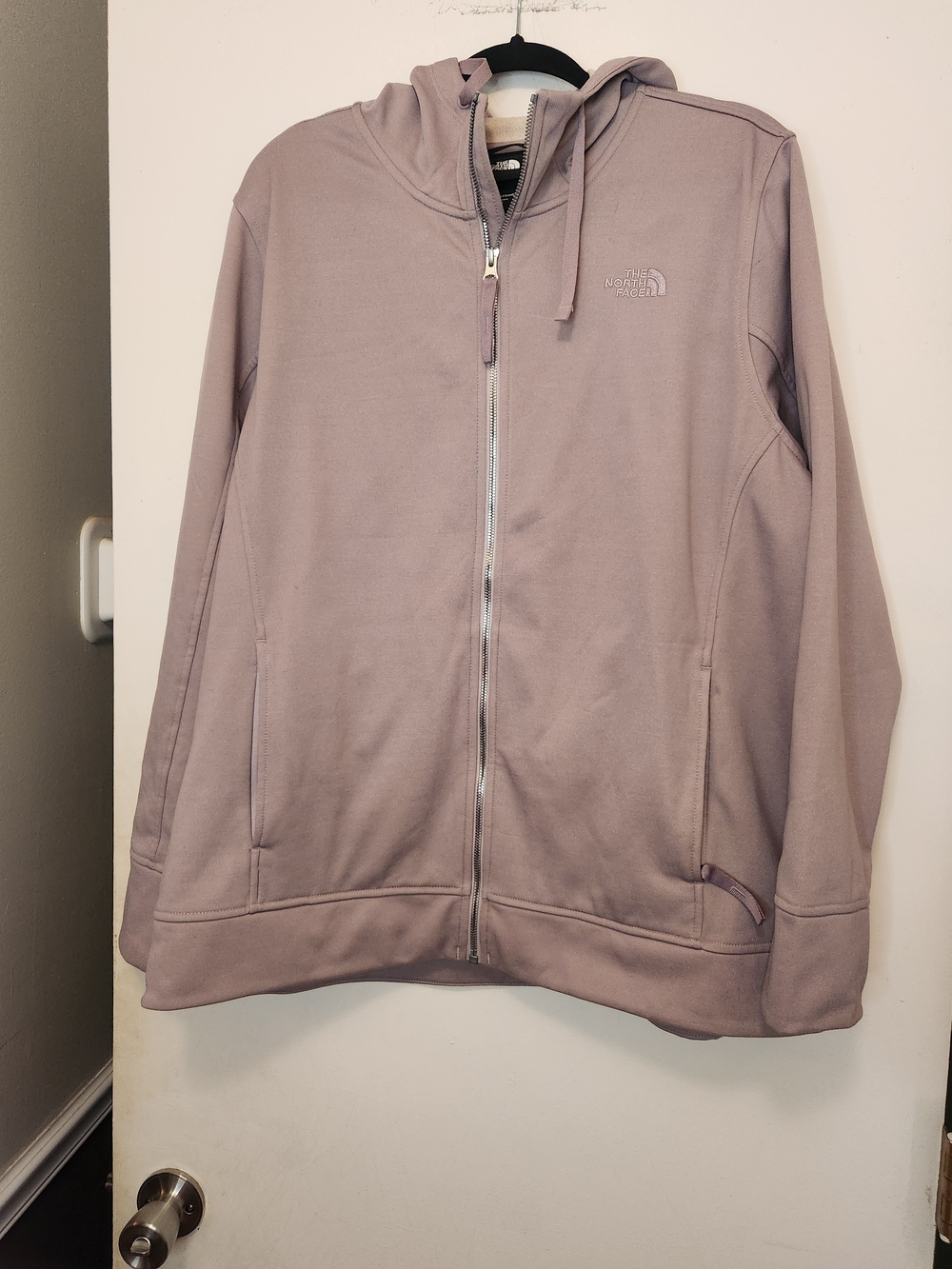 The North Face Shelbe Raschel Women's Full-Zip Hoodie Jacket in Dusty Mauve XXL